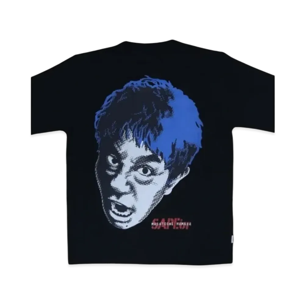 SAPEur x MASATOSHI HAMADA Blue Head Hamada LS Tee Kids "Black"