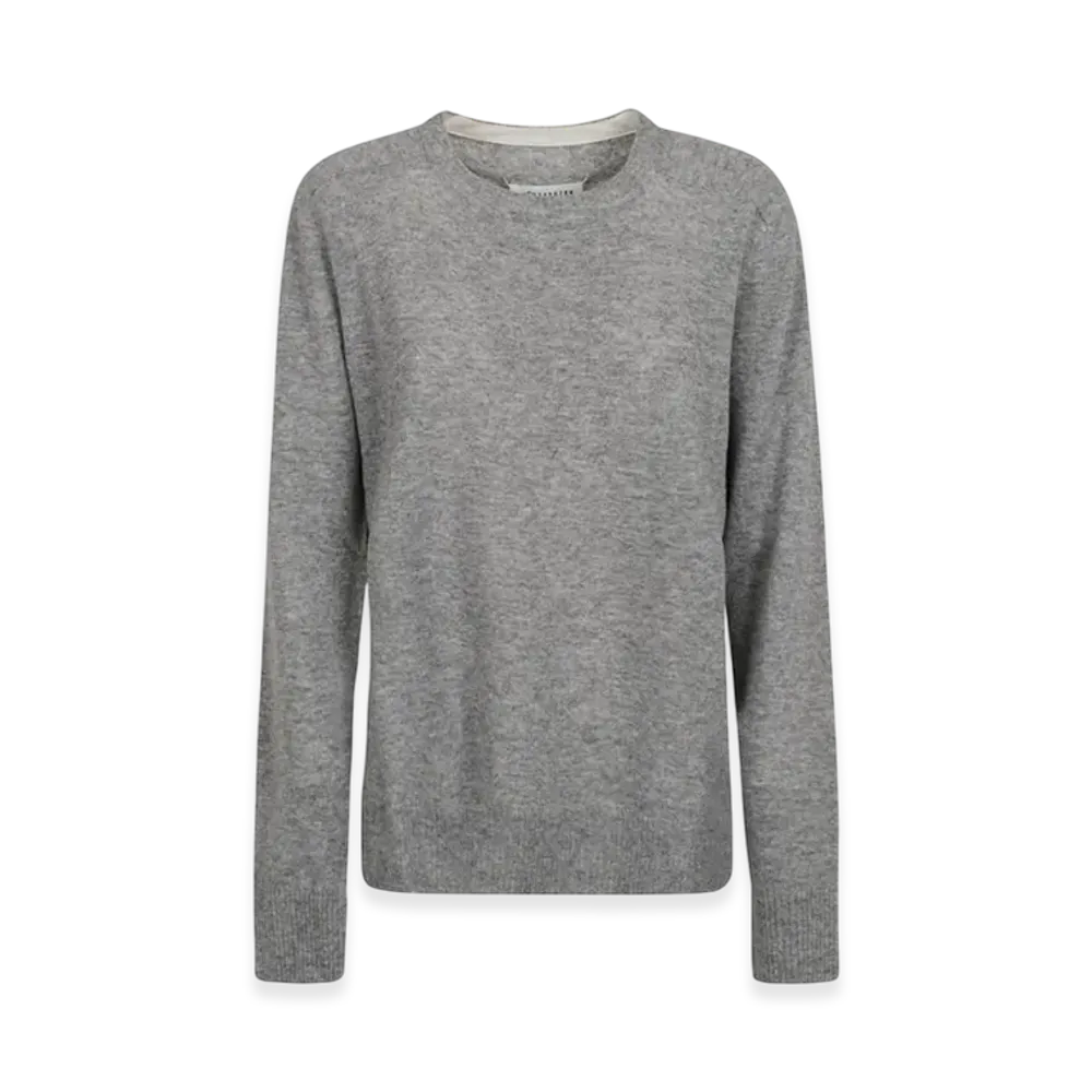 Maison Margiela Women's Lambswool Sweater "Grey"