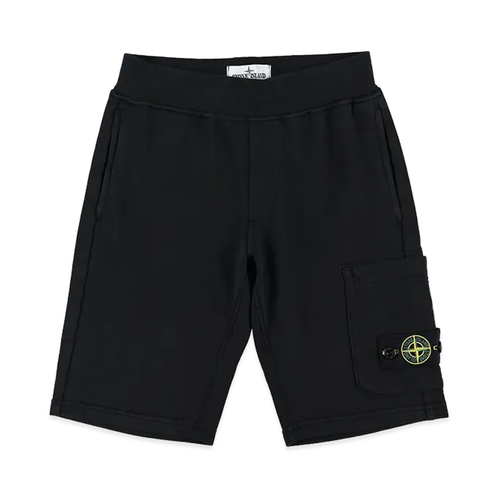 Stone Island Kids Shorts "Black"