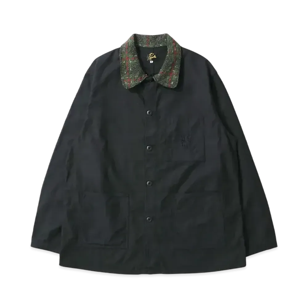 UNION x NEEDLES D.N. Coverall Jacket - Back Sateen "Black"