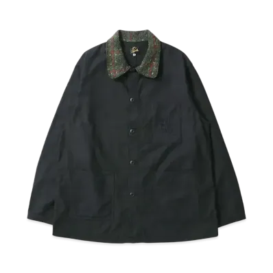 UNION x NEEDLES D.N. Coverall Jacket - Back Sateen "Black"