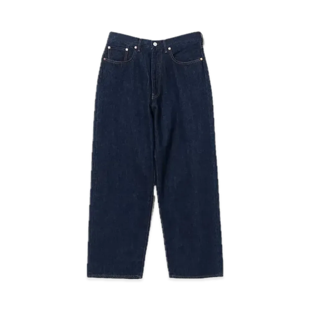 BEAMS Selvage Wide Denim One Wash "Indigo"