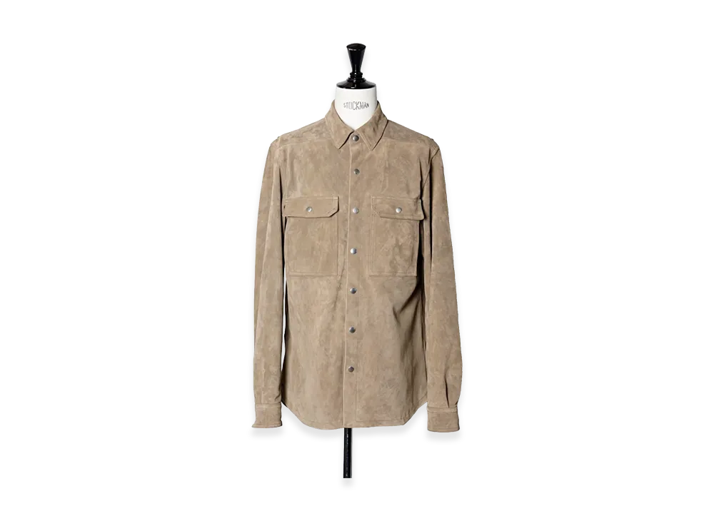 Rick Owens Outer Shirt -LCSU- "Sumi Brown"