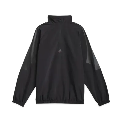 adidas Basketball Woven 1/2 Zip Jacket (Gender Neutral) "Black"