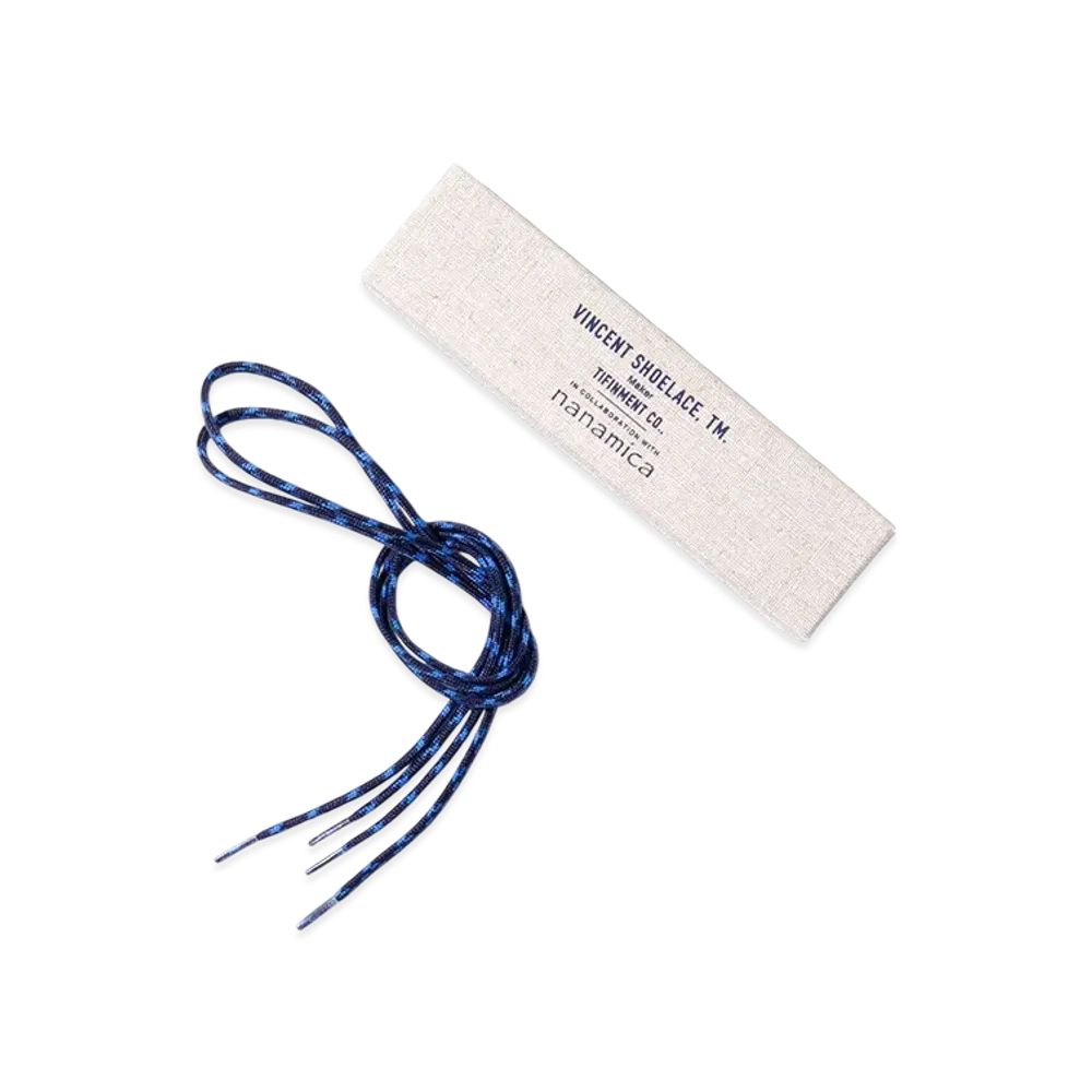 nanamica x VINCENT SHOELACE Shoelace Polyester "Yonagi"