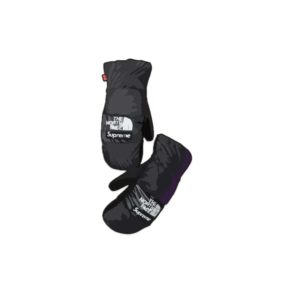 Supreme x The North Face Trompe Loeil Printed Montana Mitt "Black"