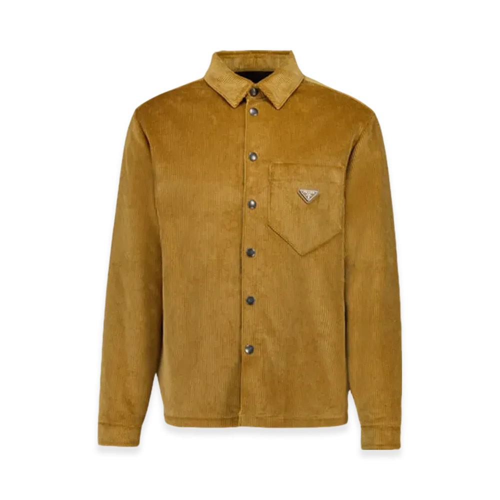 PRADA Corduroy Shirt "Barley"