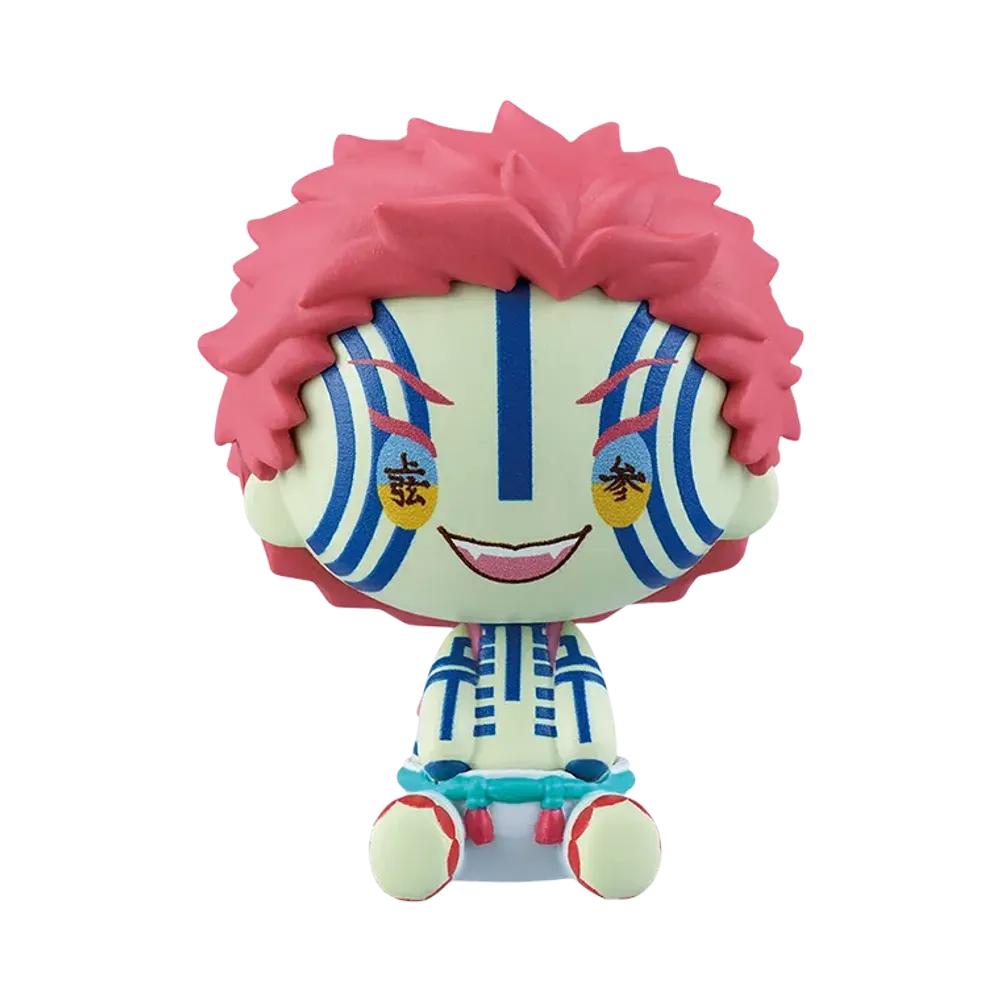 BANDAI "Ichiban Kuji" -Demon Slayer: Kimetsu no Yaiba - Upper Rank 3- E Prize Chocokko Figure Akaza