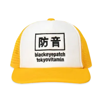 BlackEyePatch x tokyovitamin Mesh Cap "Yellow"