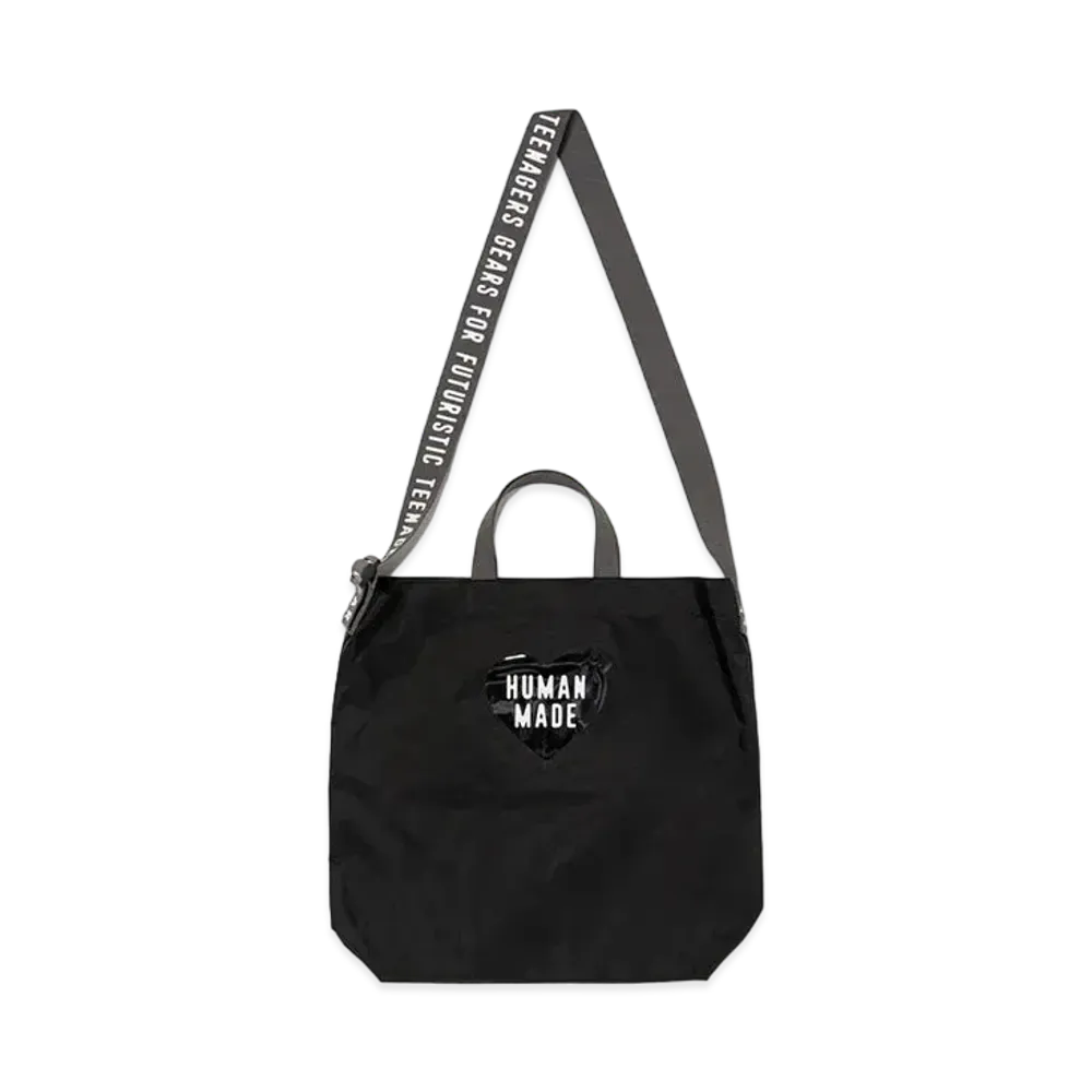 HUMAN MADE Shoulder Tote Bag "Black"