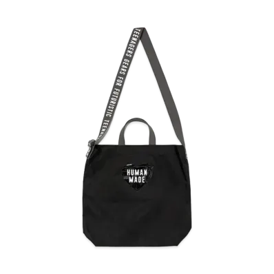 HUMAN MADE Shoulder Tote Bag "Black"