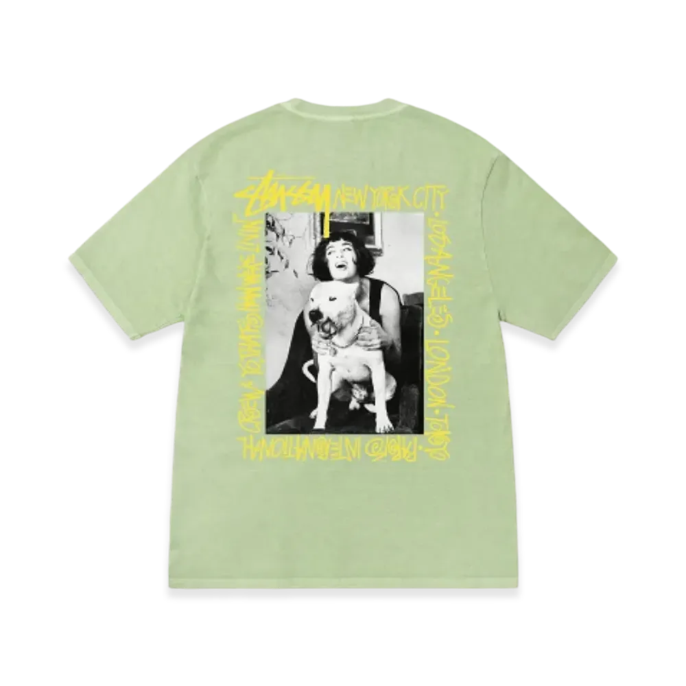 Stussy How We're Livin' Pigment Dyed Tee "Sage"
