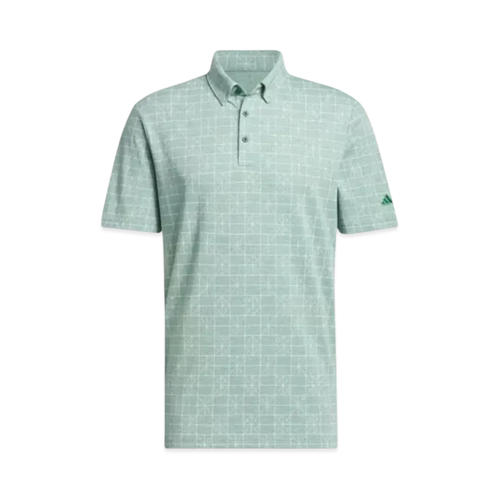 adidas GO-TO Novelty Print Shirt "Collegiate Green"