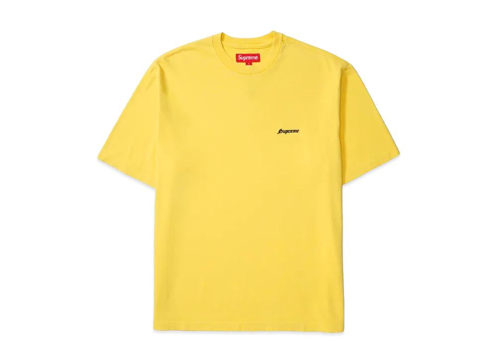 Supreme Washed S/S Top "Yellow"