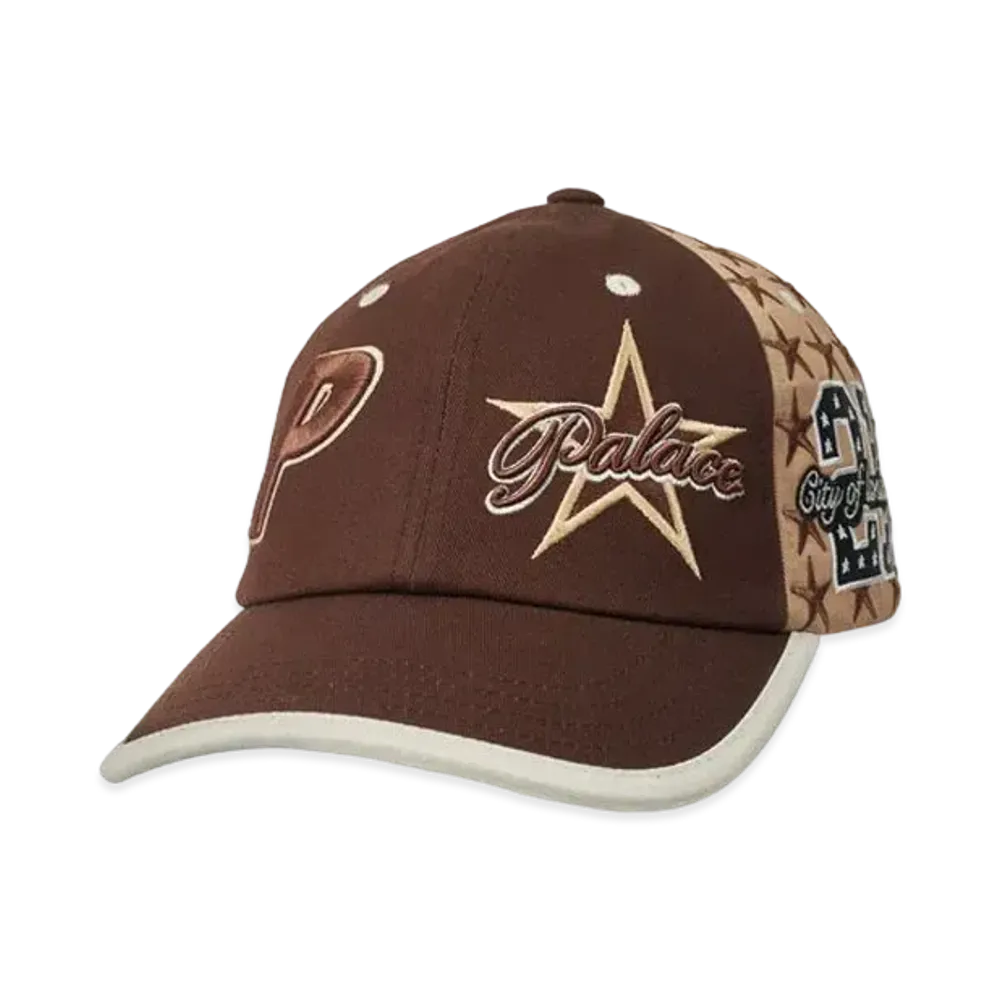 PALACE CITY 6-PANEL "Brown"