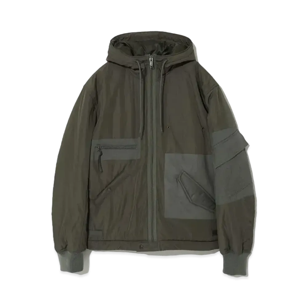 UNDERCOVER Polyester Zip-Up Jacket "Khaki"