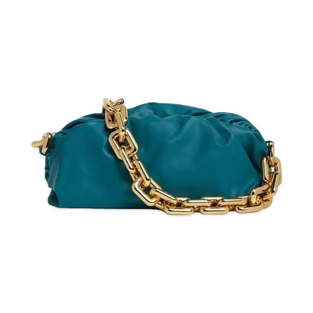 Bottega Veneta Chain Pouch "Mallard"