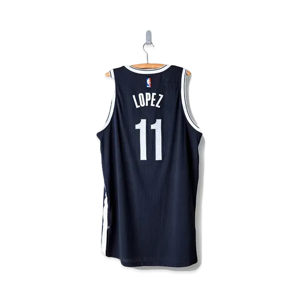 #11 Brook Lopez Brooklyn Nets 2015-16 "Away"