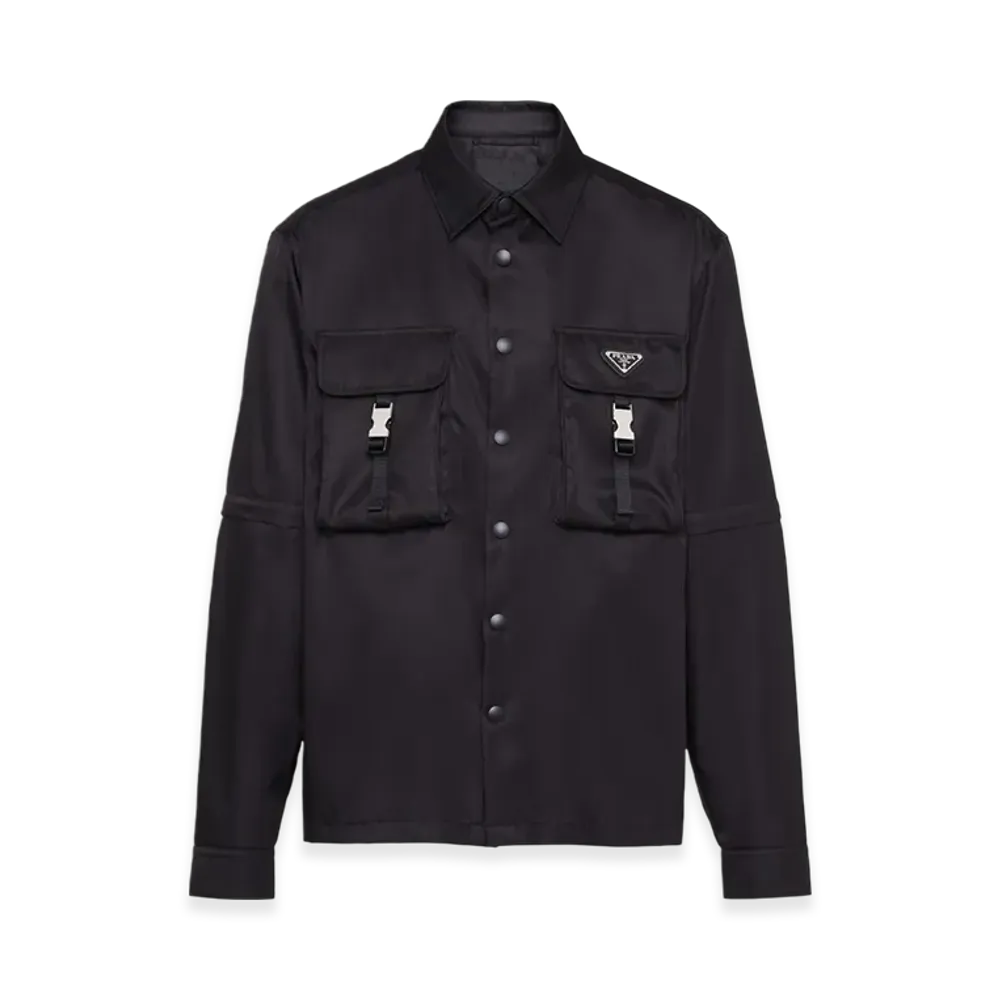 PRADA Re-Nylon Shirt "Black"