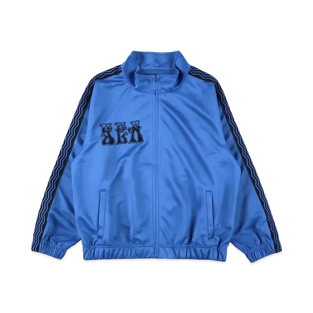 WIND AND SEA Zip Up Jersey "Blue"