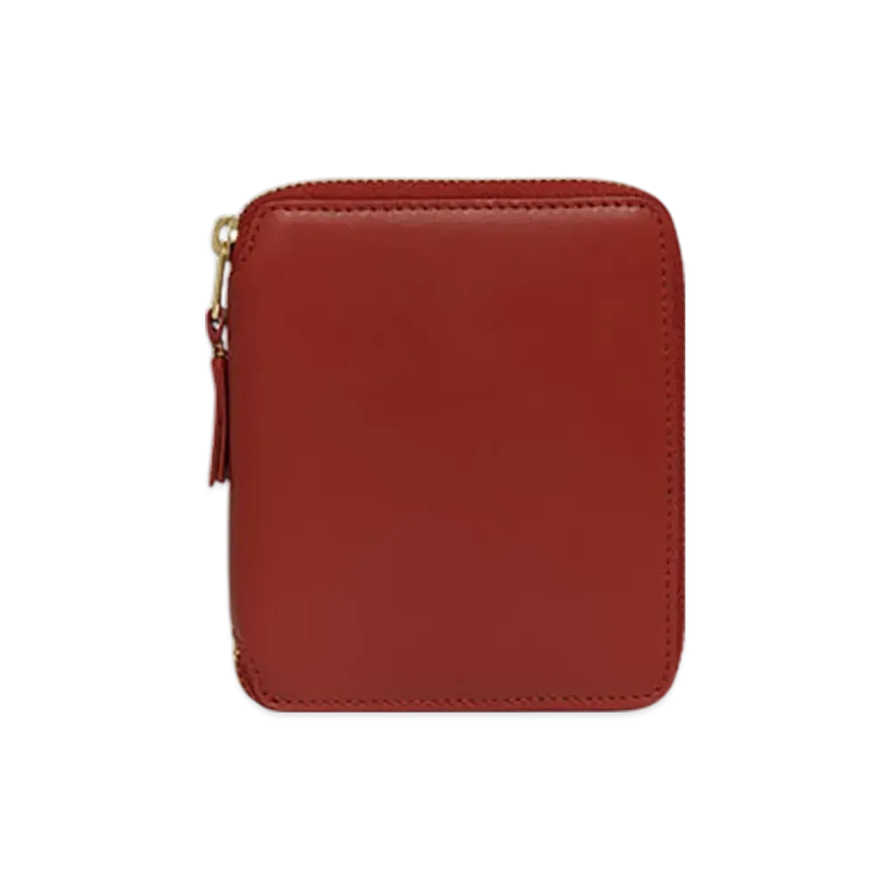 COMME des GARCONS Wallet Colored Leather "Red"