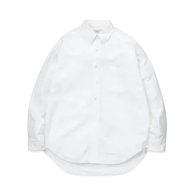 Graphpaper Oxford L/S B.D Box Shirt "White"