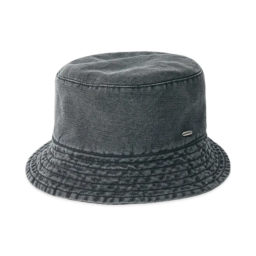 OUR LEGACY Women's Bucket Hat "Black Enzyme Canvas"