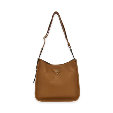 PRADA Women's Hobo Crossbody Bag "Brown"