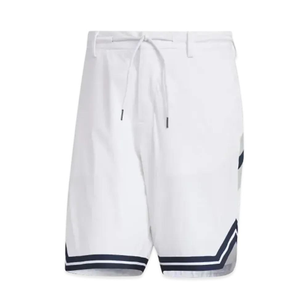 adidas Lightweight Stretch Shorts "White"