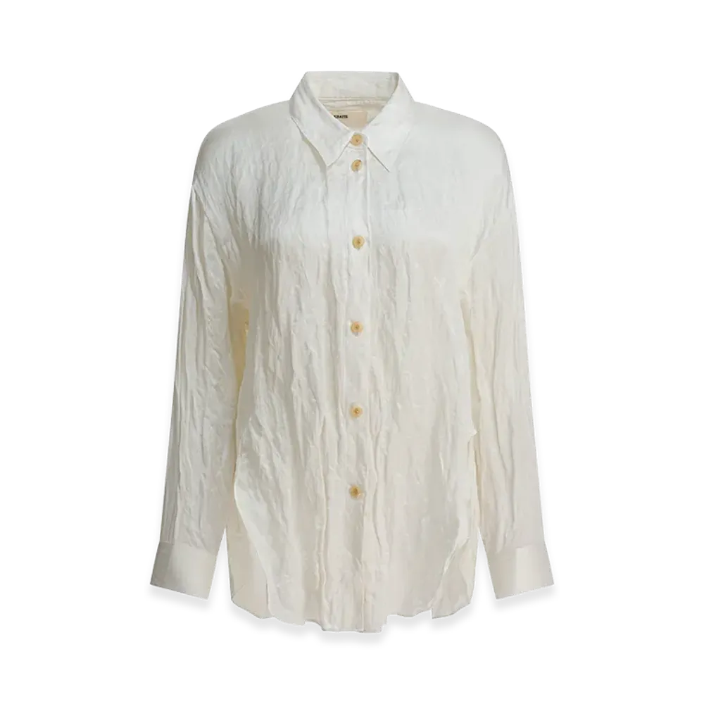 KHAITE Women's "Goya"Shirt "White"