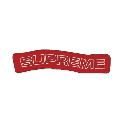 Supreme Polartec Logo Scarf "Red"