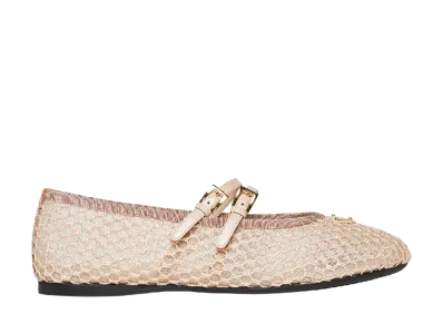 PRADA Women's Flat Shoes "Beige"