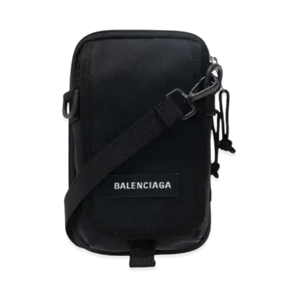 BALENCIAGA Nylon Mini Bag "Black"