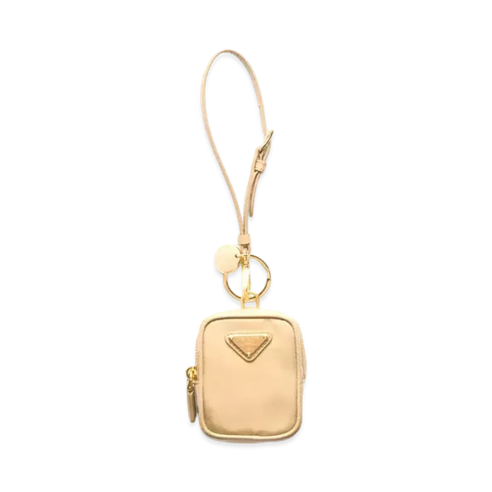 PRADA Re-Edition 1978 Re-Nylon Mini Pouch "Beige"