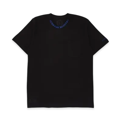 Chrome Hearts Neck Logo S/S T-Shirt "Black/Blue"