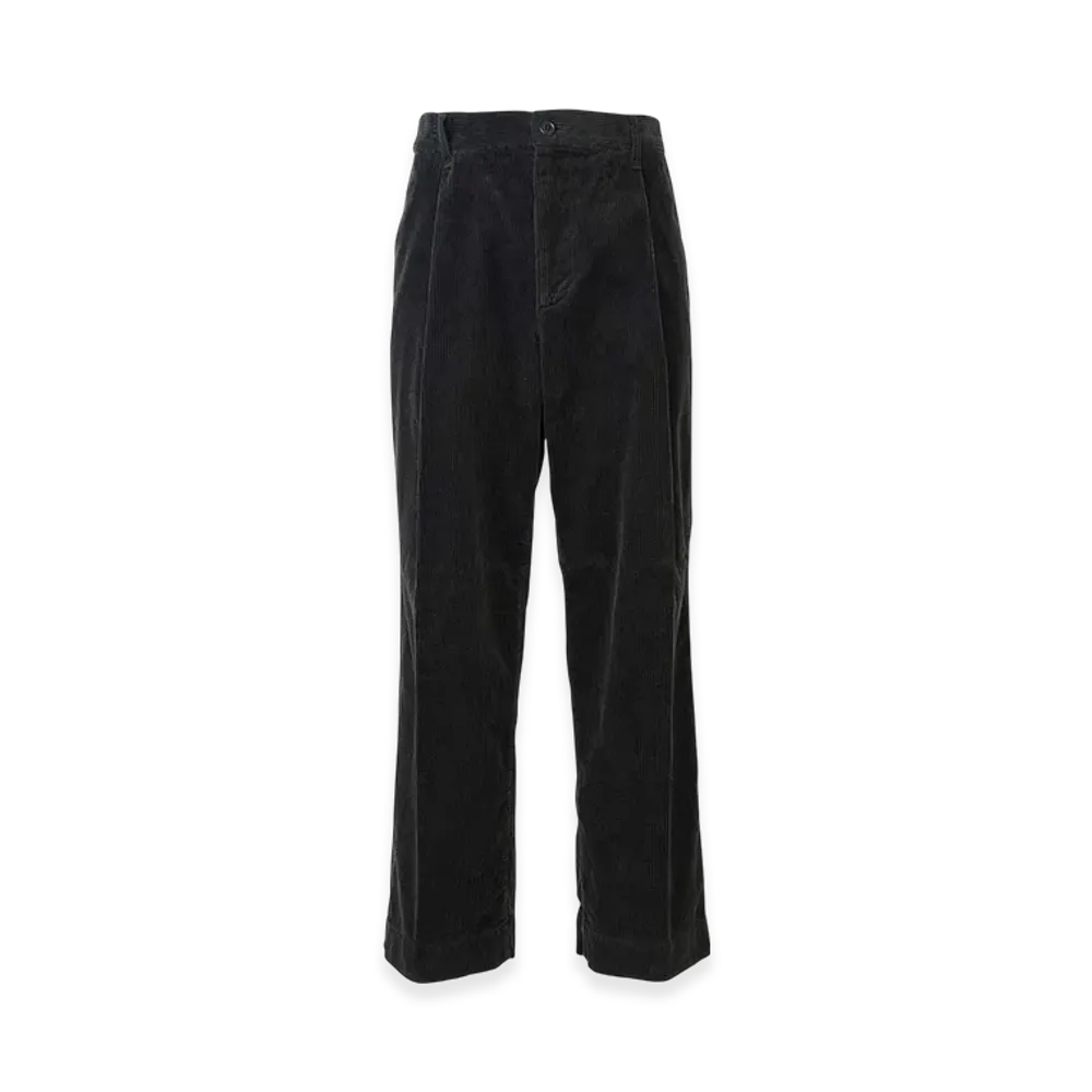HYSTERIC GLAMOUR 1 Tuck Slacks Pants "Black"