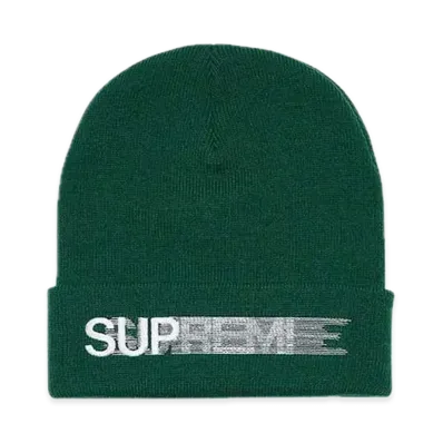 Supreme Motion Logo Beanie "Green" (20SS)