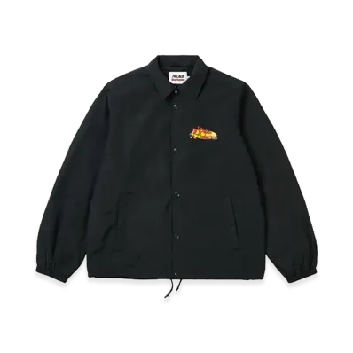 PALACE x WORLD INDUSTRIES Coach Jacket "Black"