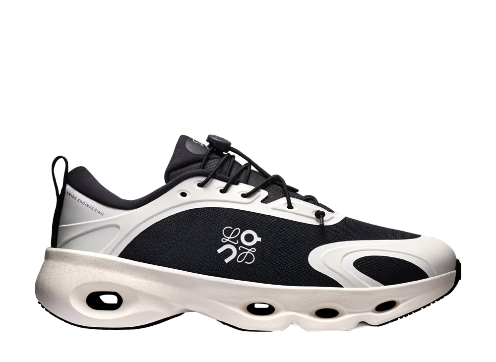 LOEWE × On Women's Cloudsolo "Black/Eggshell"