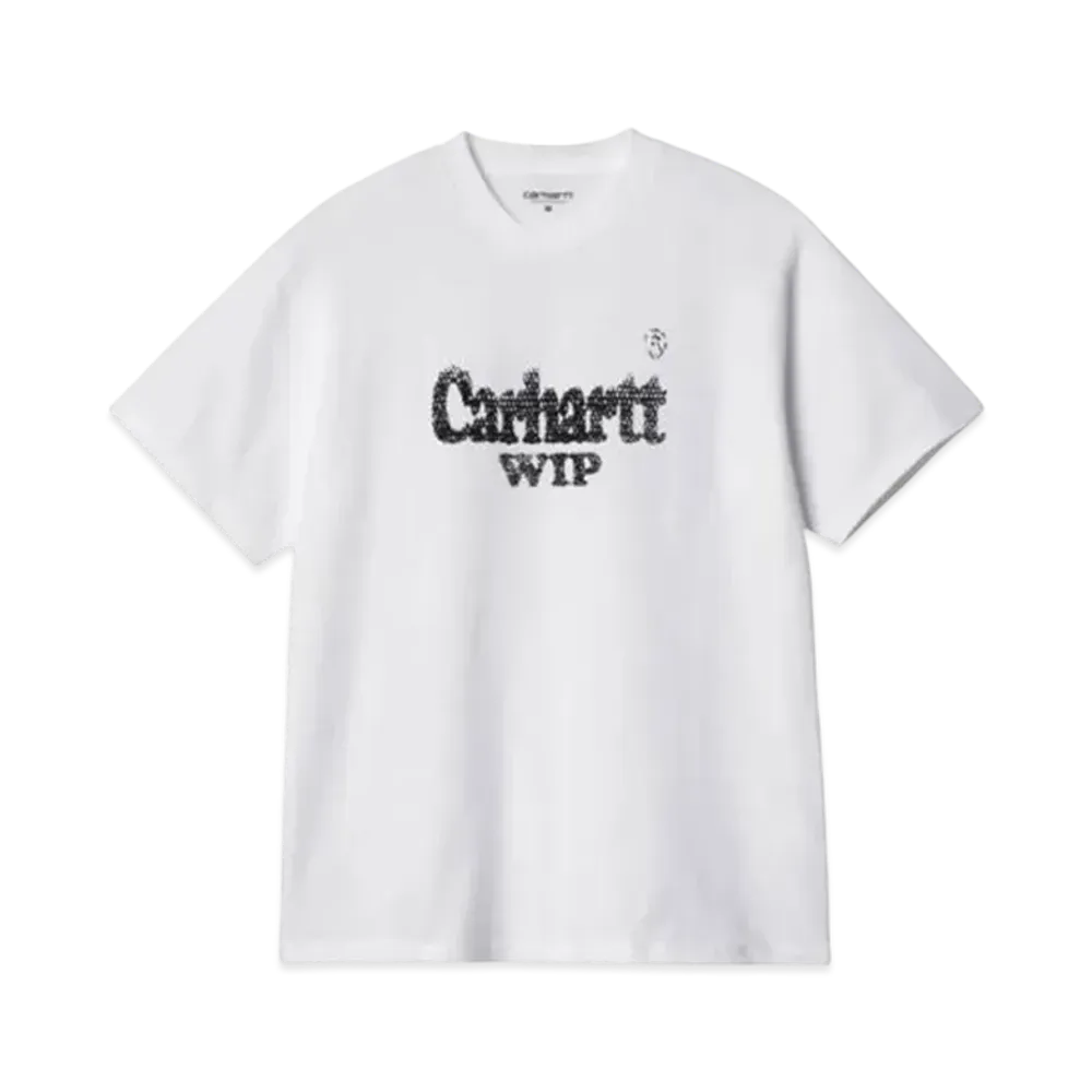 Carhartt WIP Short Sleeve Spree Halftone T-Shirt "White/Black"