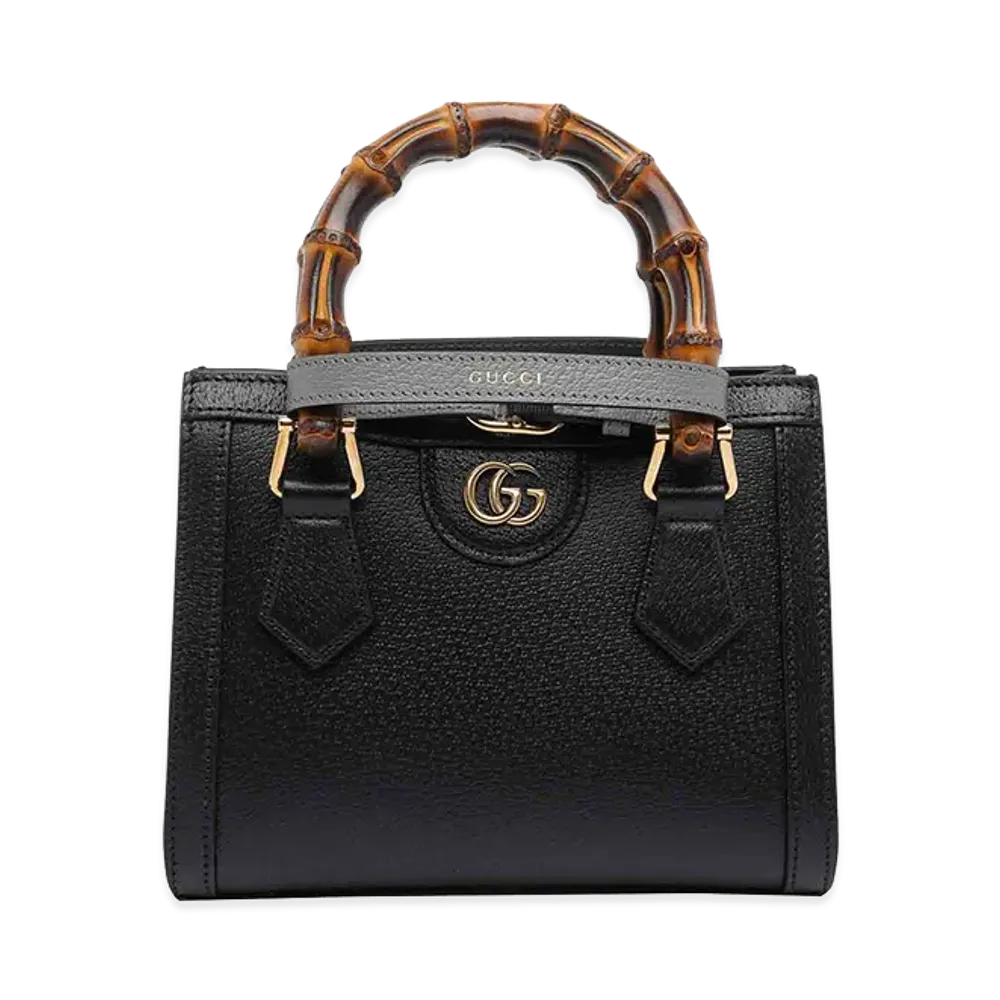 GUCCI Women's Handbag With 2 Rem.Bands And 2 Removab.Shoulders "Black"