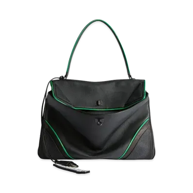 BALENCIAGA Rodeo Biker Handbag Large "Black"
