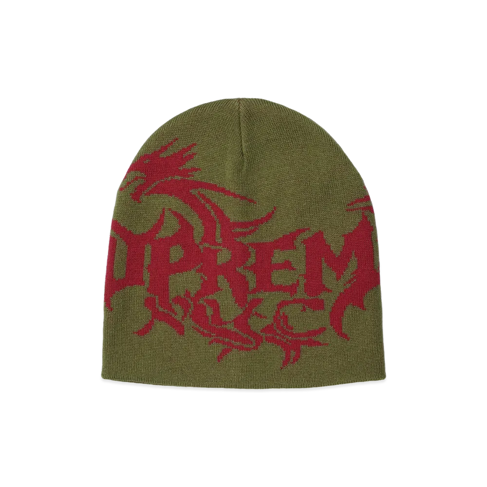 Supreme Dragon Beanie "Olive"
