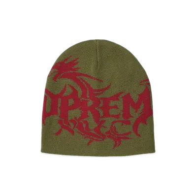 Supreme Dragon Beanie "Olive"