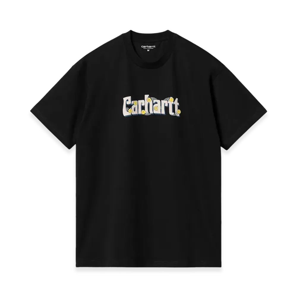 Carhartt WIP Spin Script T-Shirt "Black"