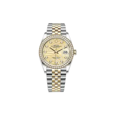 ROLEX Datejust 36 Golden Dial 126283RBR