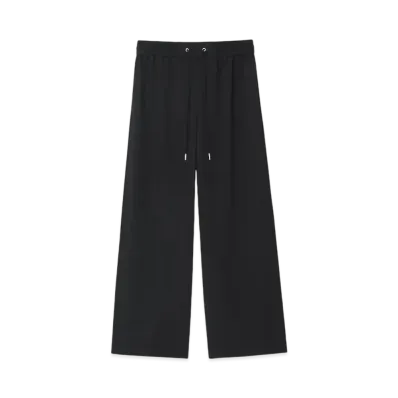 Paul Smith Women's Lace Wide Pants "Black"