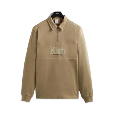 Kith Carnegie Long Sleeve Rugby "Canvas"