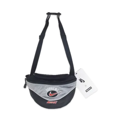 Supreme x Nike Shoulder Bag "Silver"