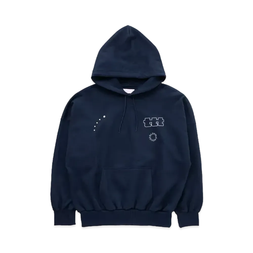 TTT MSW x OLD FOLK HOUSE Studs Hoodie "Navy"